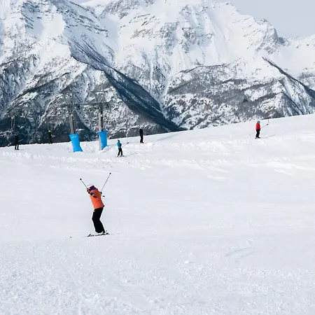Wolf & Deer Ski-in Ski-out 250m - Happy * セストリエーレ